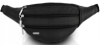 Чоловіча поясна сумка зі шкіри Reverse чорна