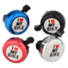 Дзвоник велосипедний (I LOVE MI BIKE) (колір в асортименті) (mod:B278/4A) YKX (mod.A)