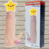 Насадка на пеніс з вібрацією та отвором для яєчок «Perfect Sleeve Vibrating» від Boss Series