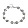 Серебряный браслет CatalogSilver с , вес изделия 8,25 гр (2118268) 1921 размер