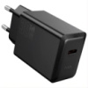 Мережевий зарядний пристрій HOCO N70 Nuevo single port PD30W charger set(C to iP) Black (6942007651332)