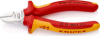 Кусачки бокові (бокорізи), діаметр 4,0мм, 140мм VDE KNIPEX 70 06 140, хромовані