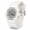 Чоловічий годинник Casio G-SHOCK DW-5600MW-7 білий спортивний з захистом 20 ATM