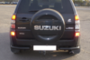 Задняя защита AK003 Черный (нерж. сталь) для Suzuki Grand Vitara 2005-2017 гг