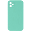 Чохол Silicone Case Square Full Camera Protective (AA) NOLOGO для Apple iPhone 11 (6.1«)