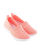 Жіночі коралові кросівки з текстилю