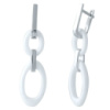 Серебряные серьги CatalogSilver с керамикой (1908631)