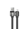 Кабель REMAX  Platinum Pro Series 3A  Data Cable   RC-154i Lightning-Black (6972174151106)