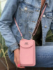 Женский кошелек-сумка Wallerry ZL8591 Розовый