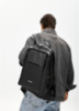 Чоловічий рюкзак комбінований чорний