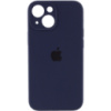 Чохол Apple iPhone 14 Plus (6.7«») - Silicone Case Full Camera Protective (AA) Темно-синій / Midnight blue - купити в SmartEra.ua