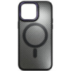 DM Чохол Black Matte Case with MagSafe для iPhone 14 Pro Max Deep purple