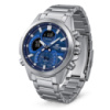 Чоловічий годинник Casio Edifice ECB-30D-2A з Bluetooth та синім циферблатом