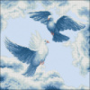 Схема для вышивки Парящие голуби