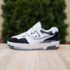 New Balance 550 Білі з чорним