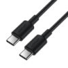 Кабель ACEFAST C25-03 USB-C to USB-C silicone charging data cable Black (6974316287063)