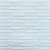 Самоклеюча декоративна 3D панель біла кладка 770х700х7 мм (031) SW-00000167