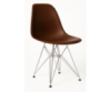 Стілець Тауер ніжки метал пластик коричневий