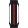 Ремінець для фітнес браслету Mi Band 5/6 Milanese Black/Red