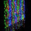 Гірлянда штора-водоспад.білий шнур. 3*3 м. 280 LED. мультик. з перехідником