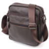 Сумка чоловіча 720687 шкіряна Коричневий