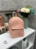 Пудровий — стильний, молодіжний та мініатюрний рюкзак Lady Bags на блискавці, з підкладкою (2007)