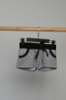 Шорти «Little shorts» - трикотаж | Розпродаж моделі Сірий + чорний, 40