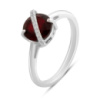 Серебряное кольцо CatalogSilver с натуральным гранатом 1.682ct, вес изделия 2,3 гр (2181408) 17 размер