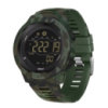 Чоловічий тактичний годинник Sanda 2186 Camo Green-Black з електронним циферблатом та водонепроникністю 5 ATM
