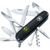 Нож Victorinox Huntsman Ukraine Black «Україна ЄС» (1.3713.3_T1130u)