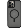 TPU+PC чохол для Apple iPhone 14 Pro Max (6.7«») - Metal Buttons with MagSafe Чорний - купити в SmartEra.ua