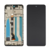 Дисплей для Tecno Spark 10 Pro (KI7) с чёрным тачскрином и корпусной рамкой
