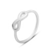 Серебряное кольцо CatalogSilver с без камней, вес изделия 1,28 гр (60002057) 16.5 размер