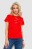 Футболка жіноча з принтом, колір червоний, 238R555