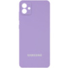 Чохол Silicone Cover Full Camera (AA) для Samsung Galaxy A04e, Бузковий / Dasheen - купити в SmartEra.ua