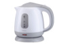 Электрочайник пластиковый Metec 1л бело-серый (700031)