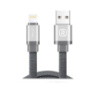 Кабель USB Lightning Delicate Recci RCL-H100-Grey