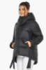 Куртка женская Braggart зимняя с капюшоном - 57998 морионовый цвет