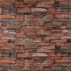 Самоклеящаяся декоративная 3D панель 700x770x5мм Красный кирпич песчаник (058) SW-00000177
