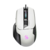 Мышь компьютерная проводная Bloody W70 Max Panda White белая с черным