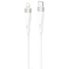 Кабель Proove Light Silicone Plus Type-C to Lightning 1m White (CCLS27002102)