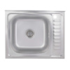 Кухонна мийка Brinex 6050-L 0,6 мм Satin (BRIN6050LSAT06)