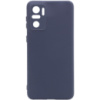 Чохол Silicone Cover Full Camera without Logo (A) для Xiaomi Redmi Note 10 / Note 10s (Синій / Midnight blue) - купити в SmartEra.ua