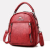 Женский мини рюкзак сумка кенгуру эко кожа, маленький рюкзачок сумочка Красный
