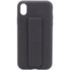 Чохол Silicone Case Hand Holder для Apple iPhone XS Max (Чорний / Black) - купити в SmartEra.ua