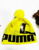 Шапка Puma classic желтая