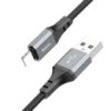 Кабель Hoco X86 USB to Lightning 1m black
