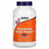 Сухие пищевые дрожжи, Nutritional Yeast Powder, Now Foods, 284 гр