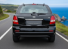 Задняя дуга AK012 Черная (нерж. сталь) для Kia Sorento I BL 2002-2009 гг