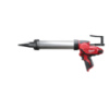 Пістолет для герметиків акумуляторний MILWAUKEE, M12 PCG/400A-0, 400мл (каркас, алюмінієва туба, картонне пакування)